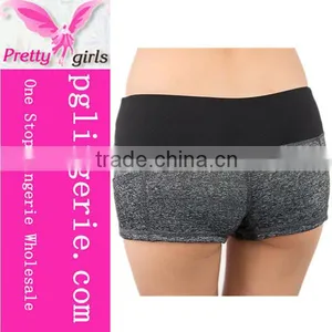 Hot Sale Blue High Waist Women Summer Running Tight Sports Shorts thumbnail-5