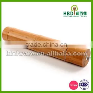 Natural Bamboo Pepper and Salt Grinder, Pepper Salt Set thumbnail-3