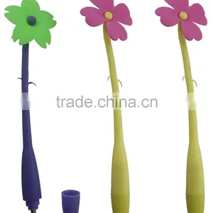 Lovely Curved Flower Shape Ball Pen / Bending Pen / Fancy Pen thumbnail-1