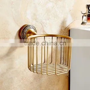 88951F Batnroom Accessory Soap Dish Archaize Hotel Use Bath Basket Toilet Paper Holder With Shelf thumbnail-3