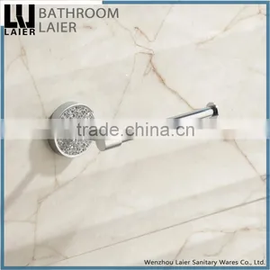 60933d Hot Sale Zinc Tube Chrome Plated Hotel Equipment Modern Design Bathroom Fittings Names Toilet Paper Holder thumbnail-3
