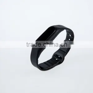 2016 Super Popular USB Charging Smart Bracelet IP67 Waterproofing With 0.69" OLED LCD AND TPU Strap thumbnail-1
