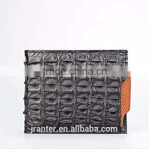 Customize Crocodile Skin Men Wallet With Card Slot Driving Licence Holder Genuine Leather Wallet Manufacturer thumbnail-1