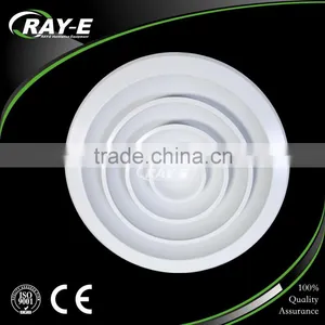 Aluminum Supply Ceiling Round Outlet Air Conditioning Circular Diffuser thumbnail-1