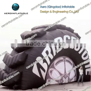 Inflatable Tire / Giant Inflatable Advertising for Sales Promotion / Inflatable Shape thumbnail-1