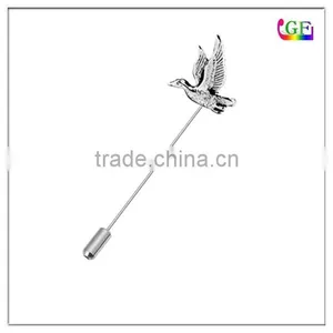 Custom Metal Flying Mallard Stick Pin thumbnail-1