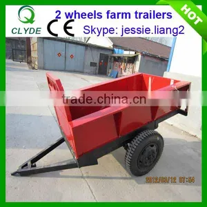 Agricultural Hydraulic Dump Trailer With CE thumbnail-1