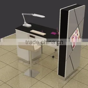 CE Certification Manicure Salon Table Nail Bar Furniture With Your Logo thumbnail-1
