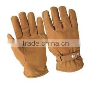 Winter Gloves/leather Gloves/goat Skin Gloves/ thumbnail-1
