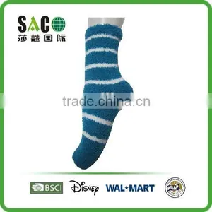 Simple Colorful Stripe Fluffy Socks thumbnail-5