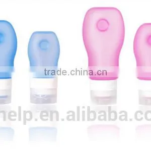2 oz Silicone Travel Size Bottles Leak Proof Empty Cosmetic Containers, Squeeze Bottles thumbnail-1