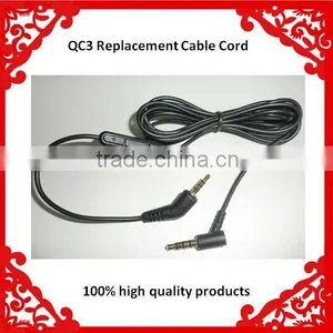 Wholesale Price QC3 Replacement Audio Cable Cord With Mic thumbnail-1