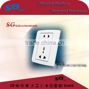 PC 2 Gang Wall Switches & Socket thumbnail-1