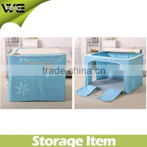 Home Storage Box for Quilt Organizer,fashion Stackable Non-woven Storage Box thumbnail-4