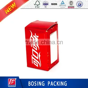 Drinks Box Beverage Paper Packaging Box With Window thumbnail-1