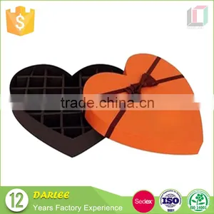 Recyclable Christmas Decorations Paperboard Heart Shape Chocolate Packaging Box thumbnail-2