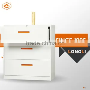 Lateral Metal Office/home/school Use 3 Door Stainless Steel Locker for File Storage thumbnail-6