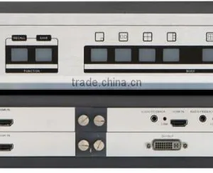 AVCIT Any Size 7 HDMI/DVI/VGA/SDI/AV/YPbPr/OF/CAT Input Signals 1 DVI Output Modular HD Combiner Multi Viewer thumbnail-2