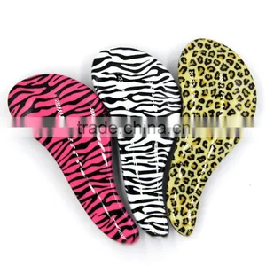Leopard Magic Detangling Handle Tangle Hair Brush, Salon Styling Tamer Tool Comb thumbnail-2