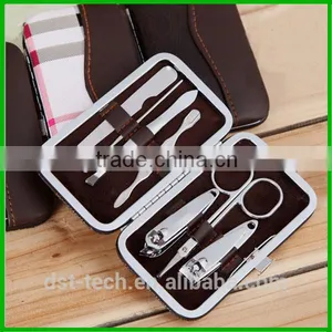 7 in 1 Nail Care Gift Set/ Cutter Cuticle Clipper/Manicure Pedicure Kit Case thumbnail-2