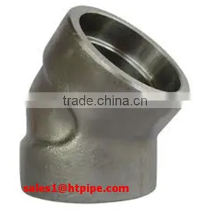 ASTM A182 F22 Socket Welding 45 Deg Elbow ASME B16.11 thumbnail-2