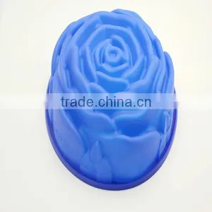 2016 New Arrivals Silicone Rose Cake Mold thumbnail-1