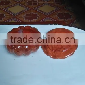 Cheap Wooden Pot With Lid, Pumpkin Shape for Home Decoration thumbnail-6