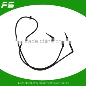 Water Saving Irrigation Two Branches Bend Arrow Dripper Set 50CM PVC Vinyl Hose And Barbed Connectors DN3/5 thumbnail-1