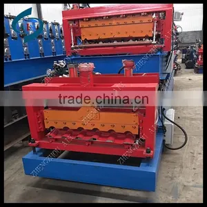 Colored Steel Sheet Roll Forming Machine thumbnail-2