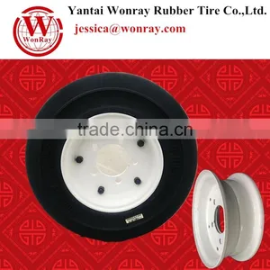 Solid 8 Inch Rim Tailer Tire Wheel 4.00-8 2.00-8 3.20-8 3.60-8 Etc. thumbnail-1