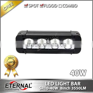40W 8inch Spot Flood Agriculture Farm Equipment Vehicles Heavy Duty Mining Truck Trailer Tractor Led Light Bar thumbnail-1