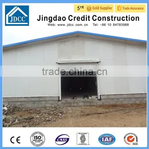 EPS/Glass Wool/PU/Rock Wool Panels Steel Structure Workshop Building thumbnail-4