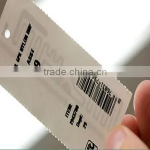 High Performance RFID Printing Barcode Hang Tags for Costume Tracking in Retail Stores thumbnail-1