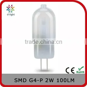 g4 Led 12v 100lm 2w Incandescent 25w 12V PC Plastic Smd Light thumbnail-1