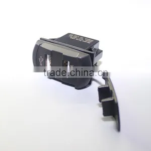 Usb Socket, 12/24VDC Input Current Car Charger Light Socket ' thumbnail-2