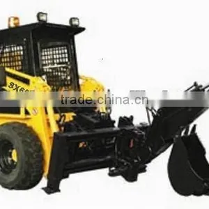 China Mini/Small Skid Steer Excavator With Self-developed Technology (0.7T 0.36 Capacity CE Approved) thumbnail-1