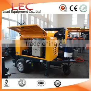 LHBT20-10RS Portable Used Diesel Engine Cement Concrete Pump thumbnail-2