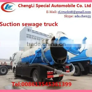 8000L Sewage Truck,sewage Suction Truck Sale thumbnail-1