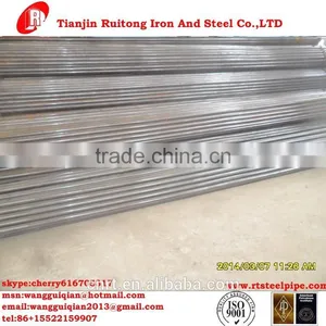 ASTM A53 API 5L ISO Certification ERW Steel Welded Pipe thumbnail-1
