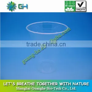 300ml/10oz Biodegradable Transparent Disposable Plastic PLA Cup for Ice Cream/cold Drink thumbnail-1