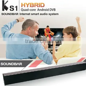 Hot Selling Soundbar KS1 S905 Quad-core Android5.1.1 OTT 4K TV BOX Powerful Multifunctional Android DVB-T2 Smart TV BOX thumbnail-1