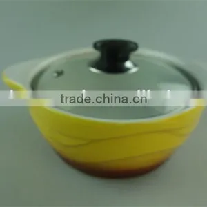 Stocked Cheap Price Ceramic Tureen With Glass Lid thumbnail-1