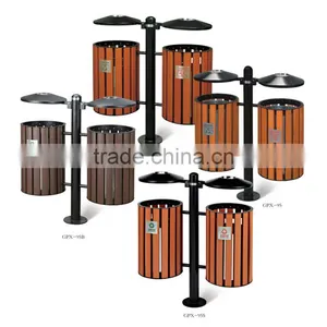 Outdoor Waste Container for Hotel Garden Park Hospital Airport School thumbnail-1