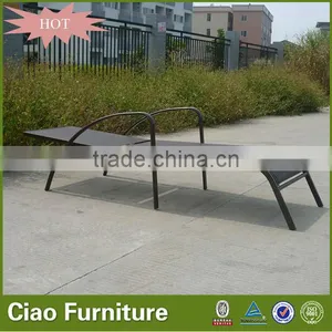 High Quality Hotel Furniture Adjustable Plastic Beach Sun Lounger thumbnail-4