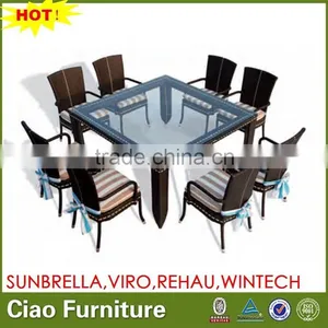 HIGH END 6 SEATER RESTAURANT DINING SET thumbnail-1