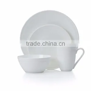 Tableware 16pcs Ceramic New Bone China Dinnerware Set for Europe Market thumbnail-1