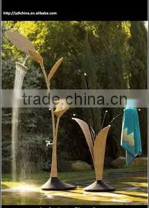 Wicker Rattan Outdoor Furniture Pool Shower thumbnail-1