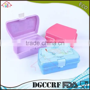 NBRSC Kids Lunch Box Bread Sandwich Keeper Snack Plastic Container Reuseable Container thumbnail-3