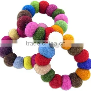 Hot New Products Website China Supplier Promotional Gift Felt Fabirc Charm Colorful European Latest Bracelet Designs thumbnail-1