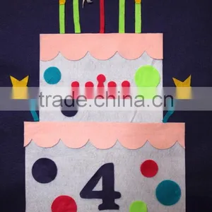 Hot Sale Eco Friendly New Products Promotional Gift Cute Felt Scrapbooking Fabric Happy Birthday on Express thumbnail-1